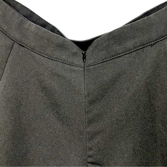 Princess Highway black A line skirt with waist sash bellow knee length preppy - Picture 4 of 7